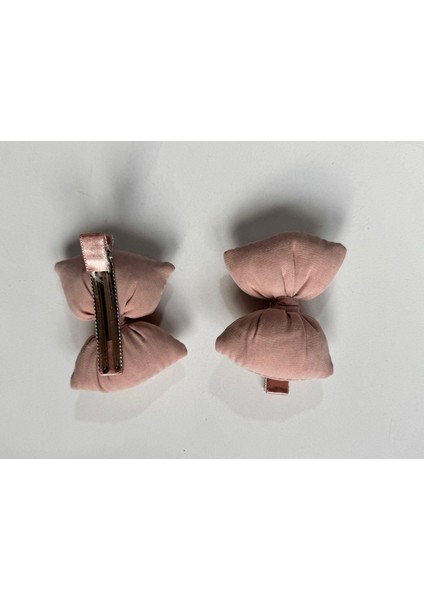 Kız Çocuk Fiyonklu 2'li Klips Toka Açık Pembe fiyatları