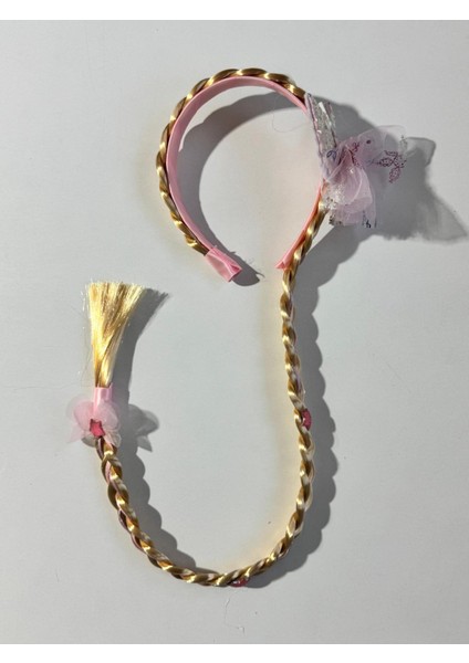 Kız Çocuk Tütü Elsa Tek Örğü Taç Pembe modelleri