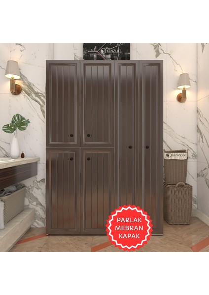 Kenzlife Membran Çamaşır Kurutma Makinesi Dolabı Yaromira Khvbyz Uzun 180*120*64 Mebran Kapak Suntalam Gövde