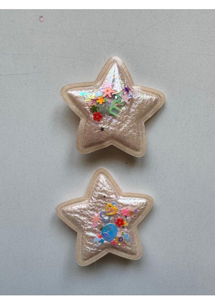 Kız Çocuk 2' Li Klips Yıldız Toka