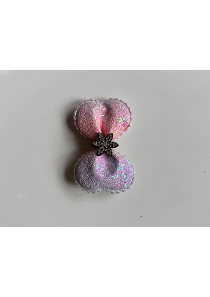 Kız Çocuk Kristal Taşlı Fiyonklu Klips Toka Lila fiyatları