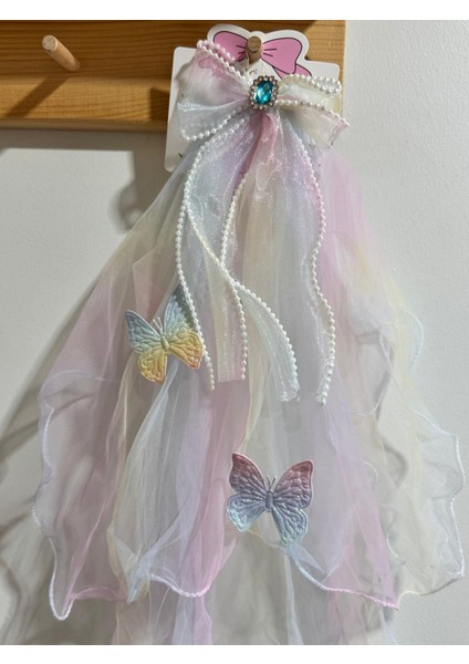 Kız Çocuk Uzun Tütü Kurdaleli Toka Klips Renkli fiyatları