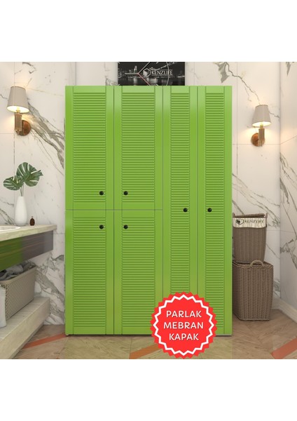 Kenzlife Membran Çamaşır Kurutma Makinesi Dolabı Yaromira Yşlbyz Mod2 180*120*64 Mebran Kapak Suntalam Gövde