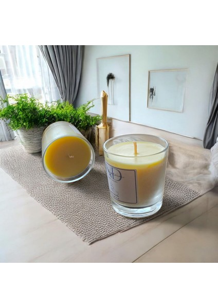 Portakal Zamanı Doğal Soya Mumu Cam Mumlukta Gallery Nd Candle modelleri