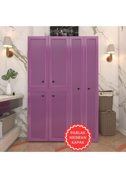 Kenzlife Membran Çamaşır Kurutma Makinesi Dolabı Yaromira Llabyz Pencere 180*120*64 Mebran Kapak Suntalam Gövde
