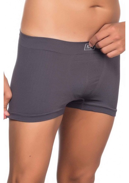Antrasit Mı Emay 2102 Soft Erkek Boxer