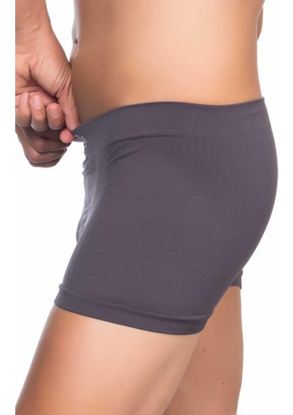 Antrasit Mı Emay 2102 Soft Erkek Boxer