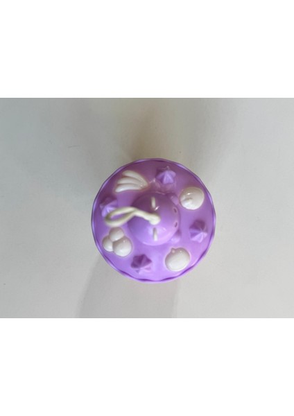 Kız Çocuk Cap Kek Kutulu Saç Lastiği Mor fiyatları