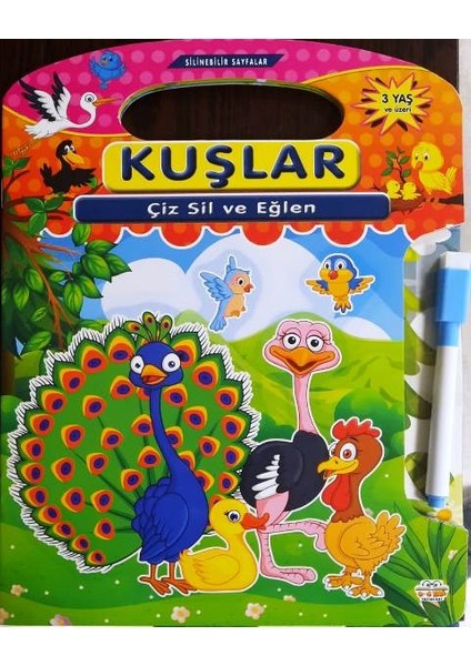 Çiz Sil ve Eğlen Kuşlar