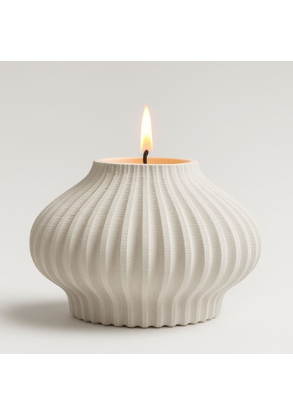 Bal Kabağı Tasarım T-Light Mumluk