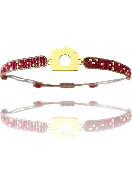 Altın Bileklik Model 5 Kamera G5B196 0.5 gr