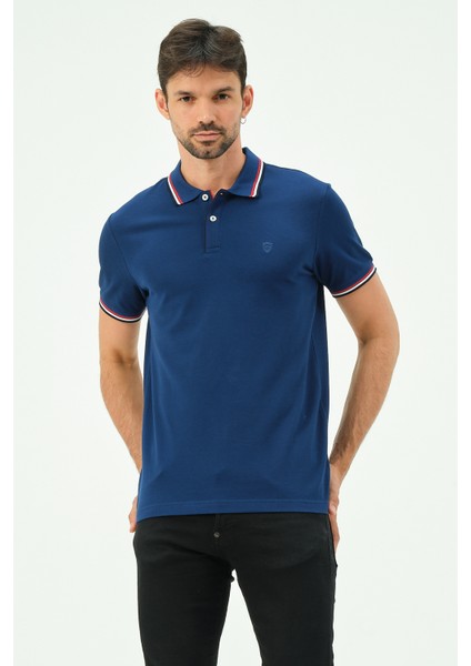Tomi Pamuk Regular Comfort Erkek Polo Yaka T-Shırt