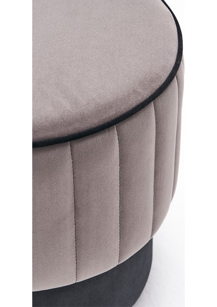 Rose Puf - Gri indirimleri