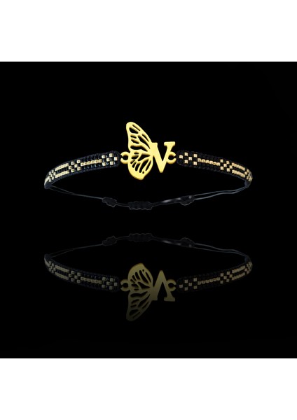 Altın Bileklik Model 7 Harf V G7B359 0.5 gr fiyatları