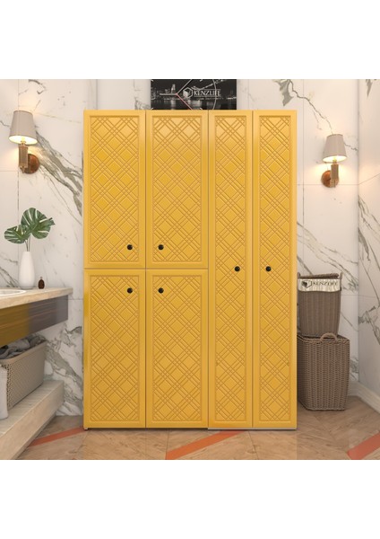 Kenzlife Membran Çamaşır Kurutma Makinesi Dolabı Yaromira Hrdbyz Hasır 180*120*64 Mebran Kapak Suntalam Gövde