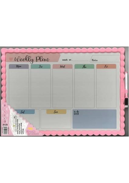 JL-117 Magnetic Çift Taraflı Beyaz Yazı Tahtası 28X39.5CM fiyatları