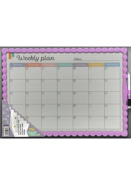 JL-117 Magnetic Çift Taraflı Beyaz Yazı Tahtası 28X39.5CM indirimleri