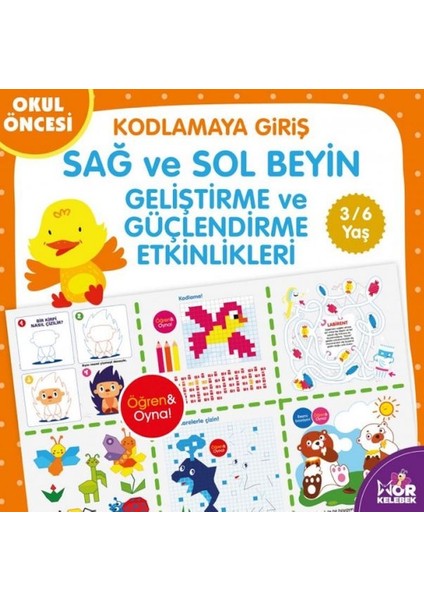 Sağ-Sol Beyin Geliştirme ve Güçlendirme Etkinlikleri - Kodlamaya Giriş
