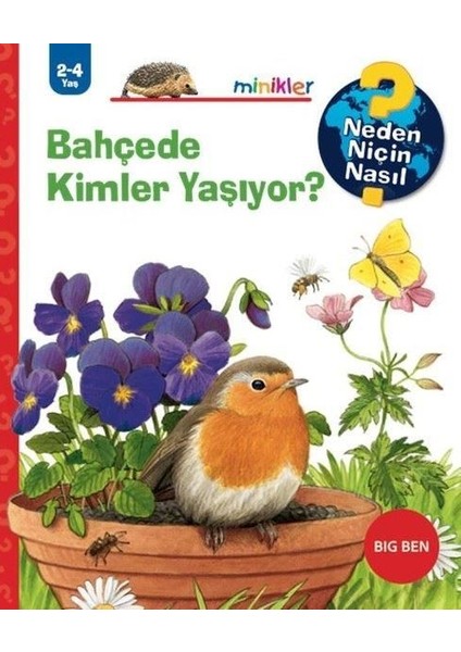 Bahçede Kimler Yaşıyor? - Neden Niçin Nasıl 2 - 4 Yaş