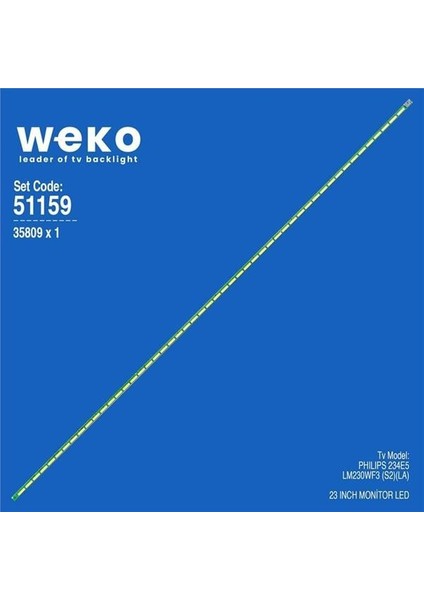 Philips 234e5 Monitör Ledi