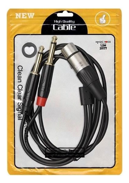 LD369A Canon Erkek - 6.3 Mono Erkek 1.5 Metre Kablo fiyatları