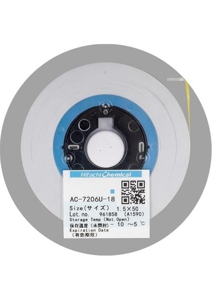 Hitachi AC-7206U-18 1.5x5 mm Acf Bant Anisotropic Iletken Film (Pcb Için Dokunmatik Bant)