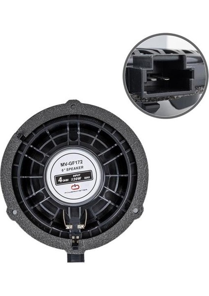 MV-GG172 6'' 16 cm 4 Ohm Max 120 Watt Oto Hoparlör Tekli (Citroen)
