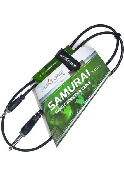 Rx K13501 3.5 mm Stereo Erkek / Mono Gitar Erkek 1 Metre Ara Kablo