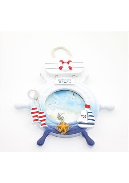 Ahşap Marin Dümenli Çerçeve Model 3