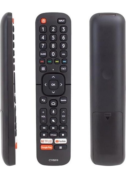 Toshiba CT-95010 Netflix-Youtube-Google Play-Prime Tuşlu Video Ses Komutlu Lcd-Led Tv Kumandası
