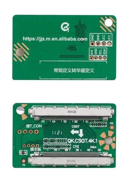 LCD Panel Flexi Repair Kart Qk Csot 4K 2 4K UHD Üni QK0814B