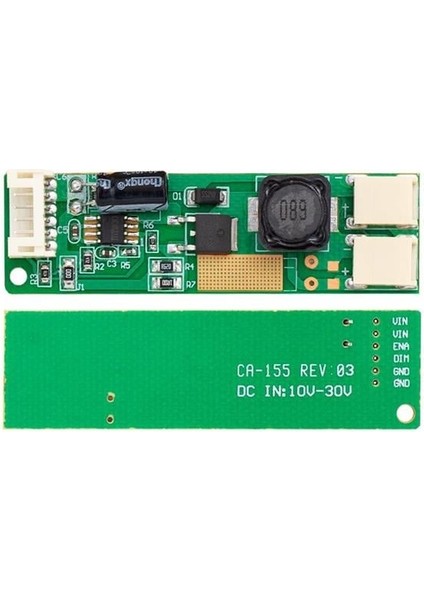 CA-155 LED Inverter Üniversal Dc 10 Volt - 30 Volt Girişli Dc 9 Volt Çıkışlı 7*2 cm Çevirici Board