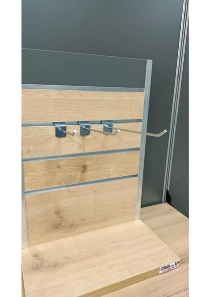 50 Adet - 15 cm - 4 mm Kanallı Pano Kancası - Anahtar Kancası - Kanallı Kanca fırsatları