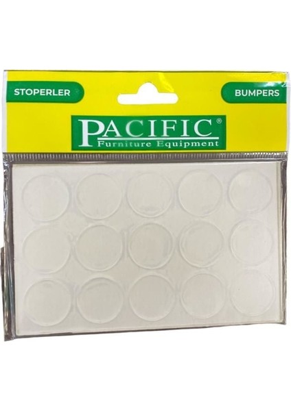Pacific 2862 Silikon Cam Masa Altlığı 22 mm