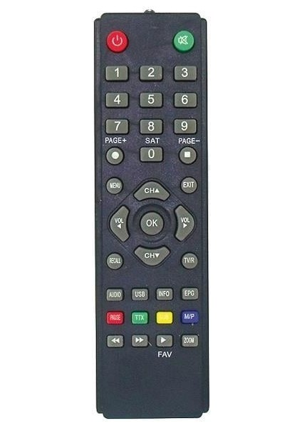 Piko 107 Mini Uydu Alıcı Kumandası