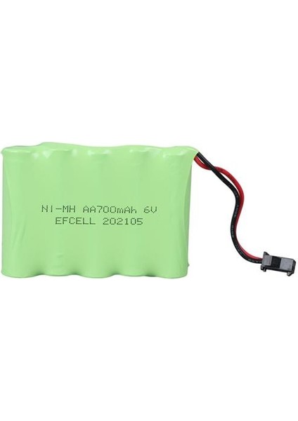 EF-60700S 6 Volt 700 Mah Ni-Mh Şarj Edilebilir Aa 5'li Grup Oyuncak Pili (202105)