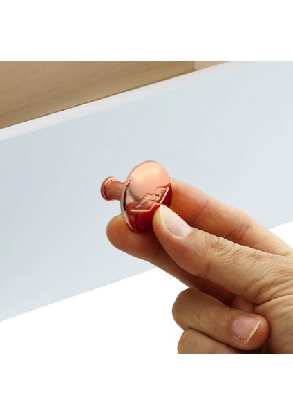 Bakır Metal Big Düğme Kulp 10'lu Set Mutfak Dolap Çekmece ve Kapak Için fiyatları