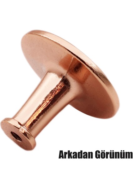 Bakır Metal Big Düğme Kulp 10'lu Set Mutfak Dolap Çekmece ve Kapak Için indirimleri