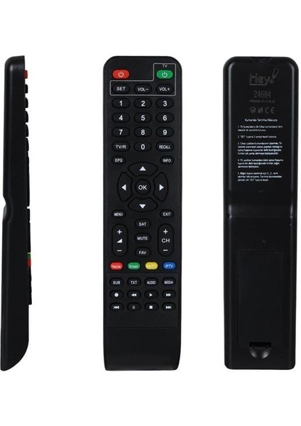 Dreamstar Y33A Youtube Tuşlu Hd Uydu Kumandası