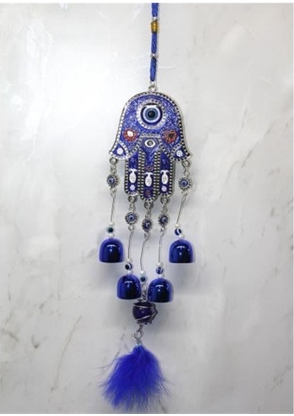 Metal Nazar Boncuğu Çan Model 18