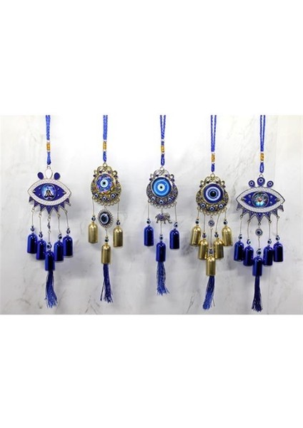 Metal Nazar Boncuğu Çan Model 1