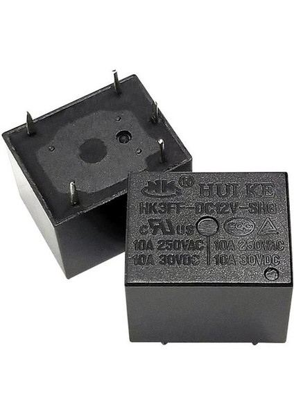 12 Volt Röle Tek Kontak 5 Bacak