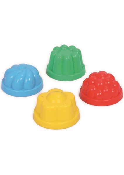 Dekoratif Kum Kalıpları 4 Lü