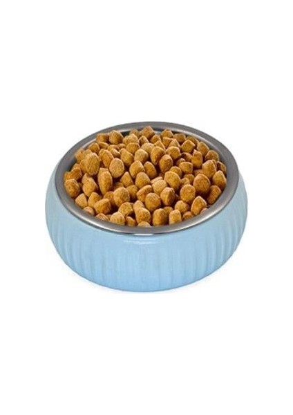 Mikopet Organik Seramik Mama Kabı Mavi