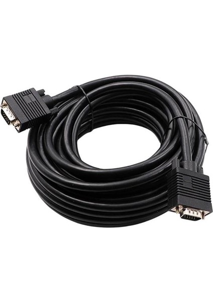 SWV6139H/93 Siyah 3+6 Erkek-Erkek 15 Pin 10 Metre VGA Kablo