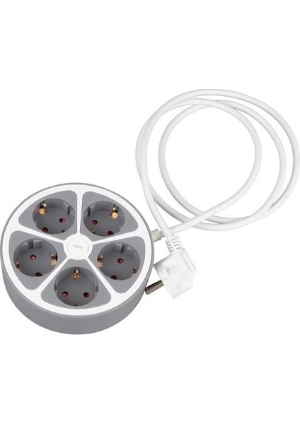 VE-G605Y 5'li Anahtarlı 1.5 Metre Grup Priz modelleri