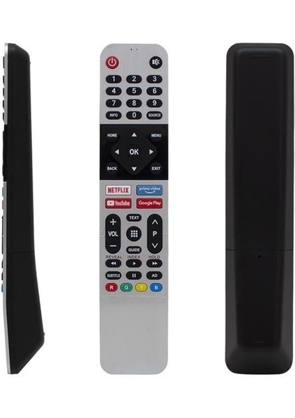 Arçelik - Beko - Grundig RM-L1659 Ses Komutsuz Netflix - Youtube - Prime Video - Google Play Tuş LCD LED Tv Kumanda
