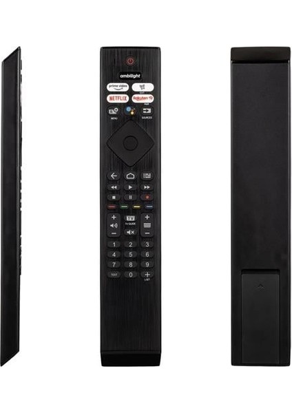 Philips Ph-V4 Netflix-Rakuten Tv-Prime Video Tuşlu Ses Komutlu Lcd Led Tv Kumanda