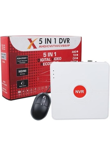 DRK-8036 36 Kanal 8mp H265+ Nvr Ip Kamera Kayıt Cihazı