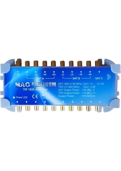 YIF-1020 20 Db Booster Amplifier Yükseltici